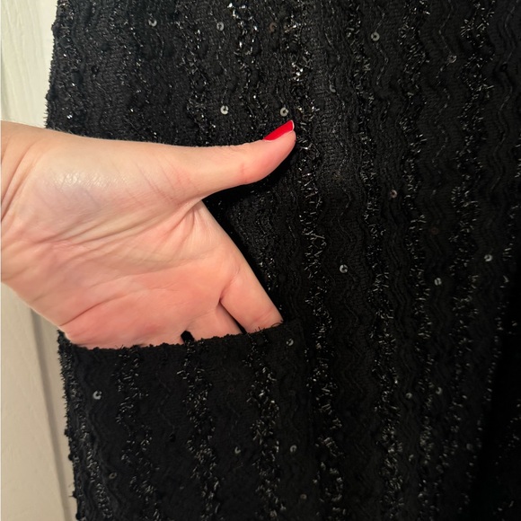 ARULA Leighton Skirtall Black Sparkle Size 3x C - Picture 4 of 6